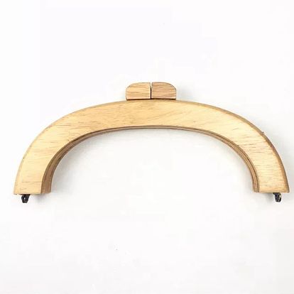 Wood Bag Handle, C-shaped, Bag Replacement Accessories