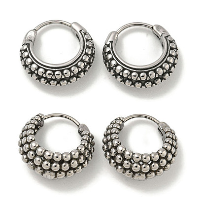 316 серьги-кольца из хирургической нержавеющей стали для женщин и мужчин, кольцо