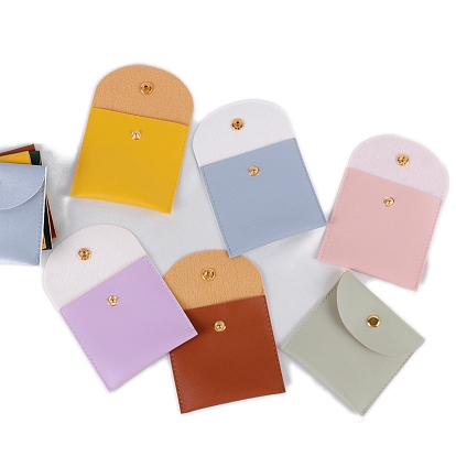 Сумки для ювелирных изделий из искусственной кожи, с застежкой-молнией, для держателя кольца для серег, подарок для женщин