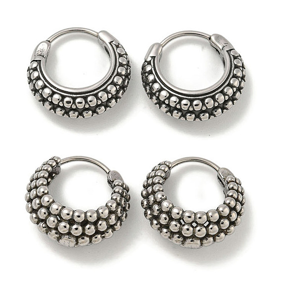 316 серьги-кольца из хирургической нержавеющей стали для женщин и мужчин, кольцо