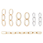4 Styles Zinc Alloy Decorated Chain, Bag Replacement Ascccessories