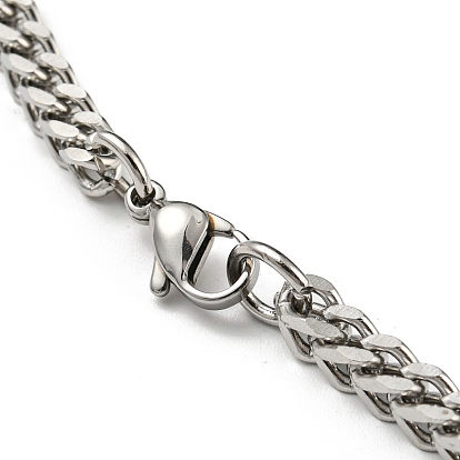 201 Stainless Steel Cuban Link Chain Bracelets