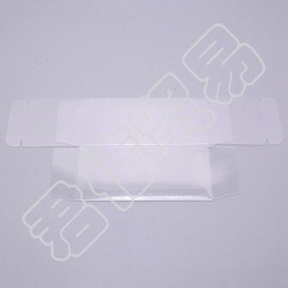 Caja de pvc transparente, caja de regalo de golosina, para la caja de embalaje de la fiesta de bienvenida al bebé del banquete de boda, Rectángulo