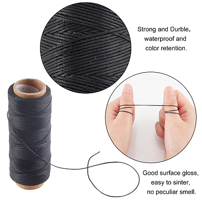SUNNYCLUE 1 Roll Eco-Friendly Waxed Polyester Cord