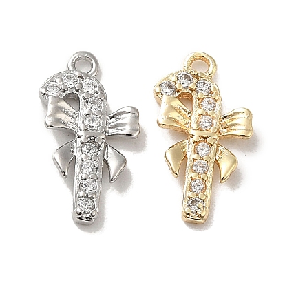 Латунные микро проложить кубического циркония подвески, без кадмия, без никеля и без свинца, шоколадная конфета