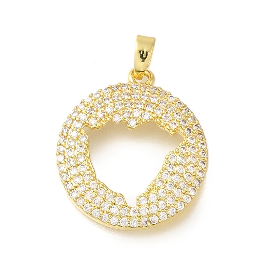 Стойки обшивки латунь кубического циркония подвески, без свинца и без кадмия, долговечный, плоско-круглые