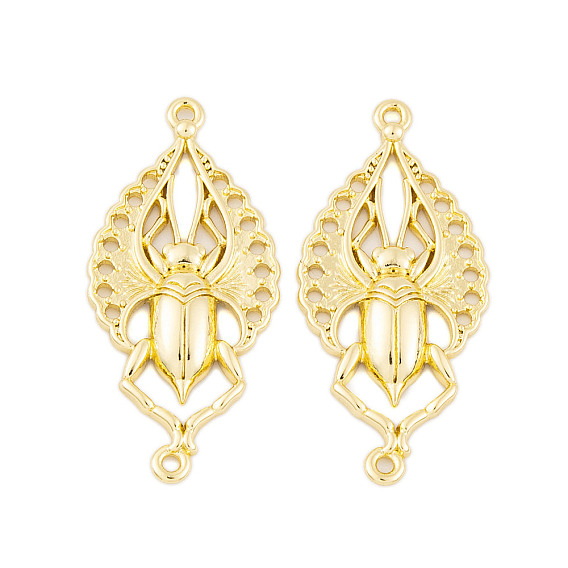 Подвески из латуни с покрытием для стойки, ссылки на насекомых, без кадмия и без свинца, долговечный