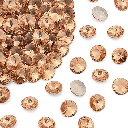 Preciosa® maxima кристалл круглые камни, чешский хрусталь, биконус(436 11 177 риволи), срыв твердой мозговой оболочки