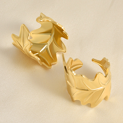 304 открытые кольца-манжеты из нержавеющей стали для женщин, лист