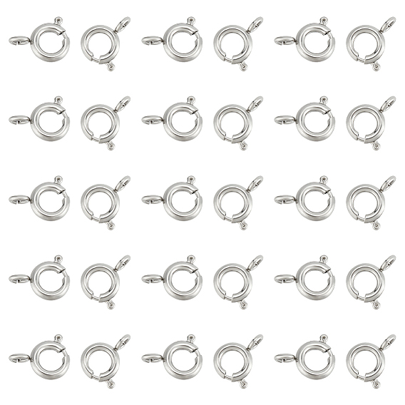 30Ионное покрытие (IP) 304 Застежки из нержавеющей стали с пружинным кольцом