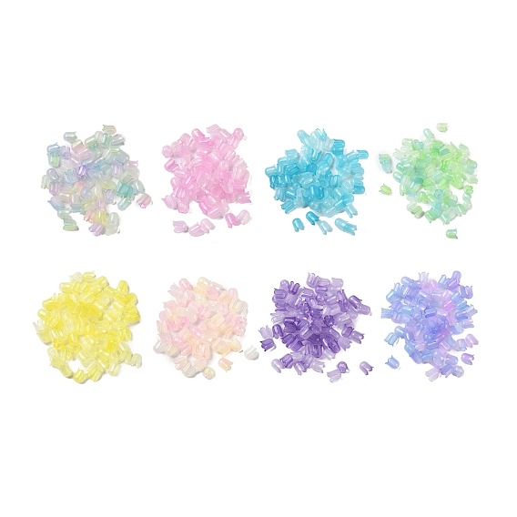 Прозрачные акриловые шарики, цветок