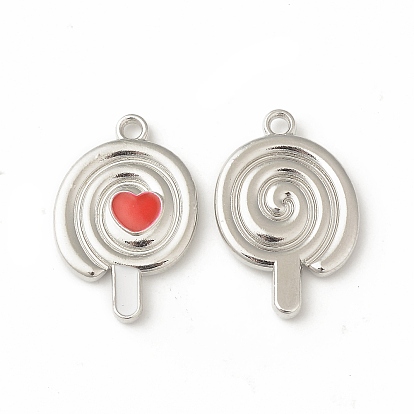 Сплав эмали прелести, леденец с сердечком