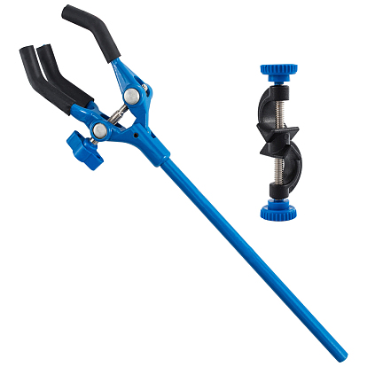 Cross Clamp, Lab Stand Clamp Holder, for Laboratory, with Three-jaw Clamp