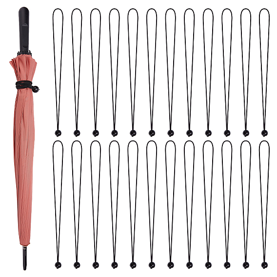 24Pcs Polyester Tent Ball Rope, Camping Accessories