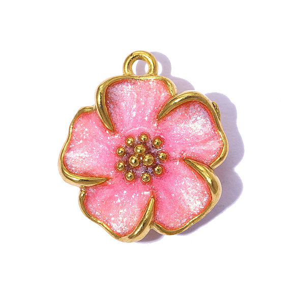 304 нержавеющей стальной эмали подвески, , ионное покрытие (ip), зеркальная полировка, реальный 18 k позолоченный