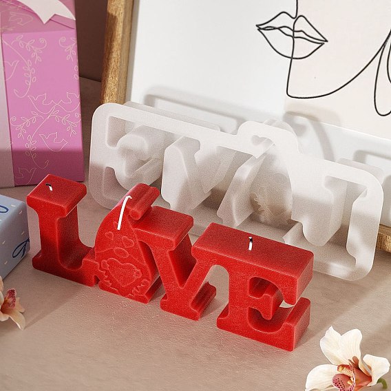Изготовление свечей своими руками на день святого валентина, силиконовые формы для литья, для уф-смолы, изготовление изделий из эпоксидной смолы, слово