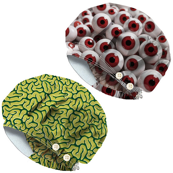 2 шт. 2 стили хлопковые регулируемые набивные шапки с принтом рабочие кепки для женщин и мужчин, с кнопкой