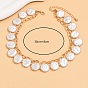 Iron Double Chain 2-Layered Necklaces, Plastic Imitation Pearl Beaded Necklaces for Women