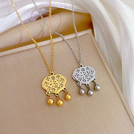 Minimalist Gold Necklace for Women - Elegant, Chic, Lock Bone Chain