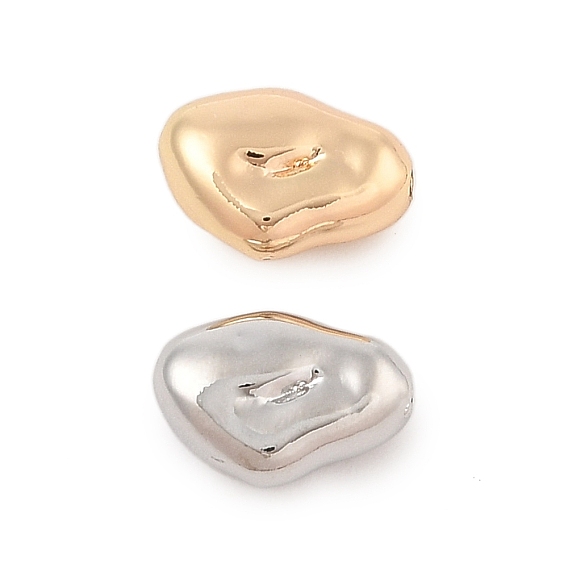 Латунные бусины, без кадмия, без никеля и без свинца, самородки