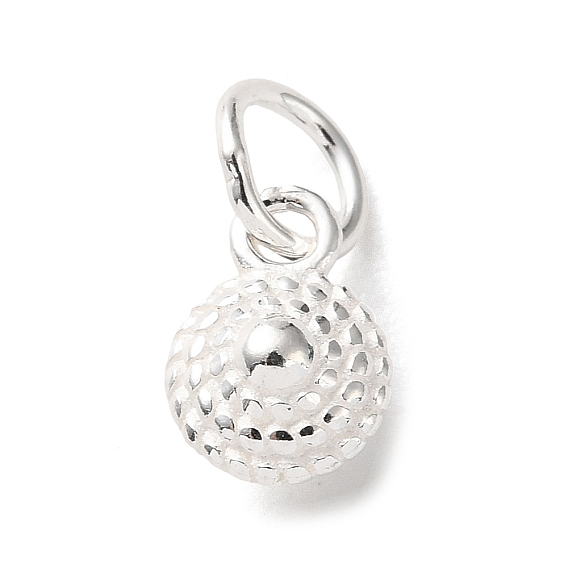 925 подвески-блюдца из стерлингового серебра с соединительными кольцами