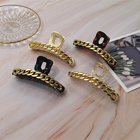 French Style Hairpin Hair Clip for Women - Elegant and Chic, Fish Shape, Bathing Tool