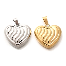 Вакуумное покрытие pvd 304 подвески из нержавеющей стали, шарма сердца