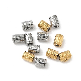 304 из нержавеющей стали бусы, цилиндр