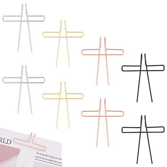 8шт 4 цвета железные зажимы, для партитуры