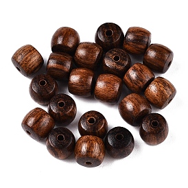 Natural Wood Beads, Undyedm, Column