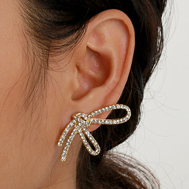 Sparkling Statement Knot Earrings & Ear Cuffs for Women - Fashionable, Bold and Glamorous Jewelry