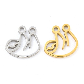 304 прелести нержавеющей стали, лазерная резка, ленивец очарование