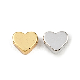 Латунные бусины, сердце