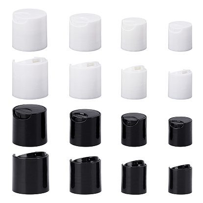 32 шт. 4 стили полипропиленовые пластиковые пресс-колпачки, замена диска сверху, закрытие флакона с лосьоном, колонка