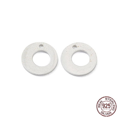 925 Sterling Silver Charms, Donut