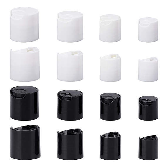 32 шт. 4 стили полипропиленовые пластиковые пресс-колпачки, замена диска сверху, закрытие флакона с лосьоном, колонка