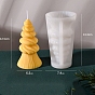 3D Christmas Tree DIY Silicone Candle Molds, Aromatherapy Candle Moulds, Scented Candle Making Molds