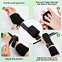 Gorgecraft 1 Set Fibre Hand Grips for Weightlifting, with 2Pcs Polyester Fibers Cord Bracelet for Sports