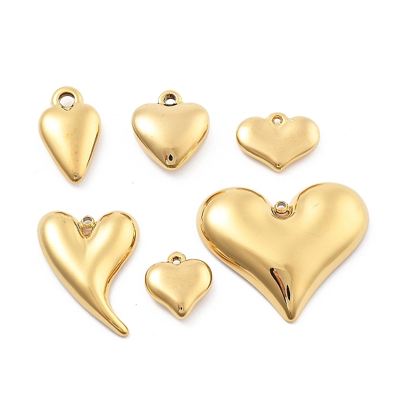 304 подвески из нержавеющей стали, вакуумное покрытие pvd, шарма сердца