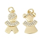 Стойка металлическая латунная микропрофилированная кубическая циркония подвески, без свинца и без кадмия, долговечный, шармы в форме человека , с целью перехода в кольце