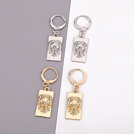 Retro Square Earrings in Gold and Silver - Bold Statement Jewelry