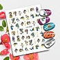 Cartoon Nail Art Stickers Decals, DIY Nail Tips Decoration for Women, Dragon Pattern