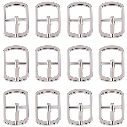21 шт. роликовые пряжки из цинкового сплава, прямоугольные