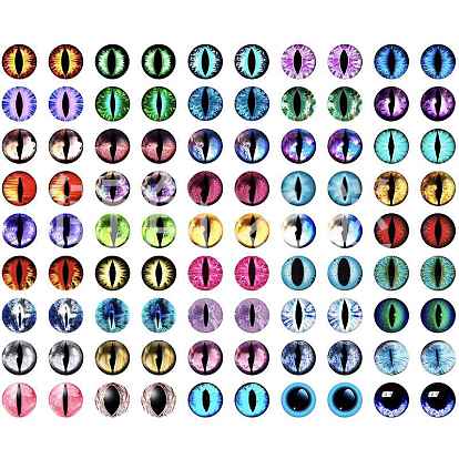 Пластиковый глаз безопасности для динозавров, для поделок куклы игрушки кукольные плюшевые животные изготовление, полукруглый