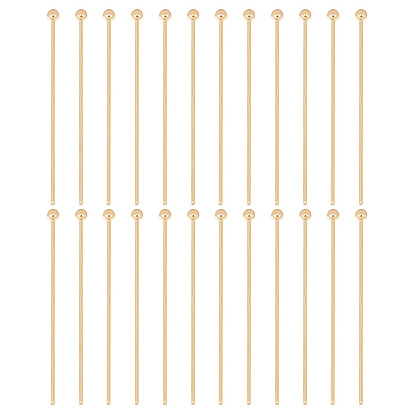 150 шт. Латунные штифты с шаровой головкой, для изготовления ювелирных изделий