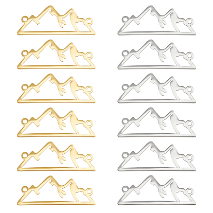 20шт. 2 цвета из нержавеющей стали контурные соединители подвески, горные связи