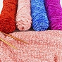 Шерстяная пряжа синель, бархатные нитки для ручного вязания, для детского свитера, шарфа, ткани, рукоделия, ремесла