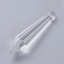 Стеклянные подвески, брелок в форме пули