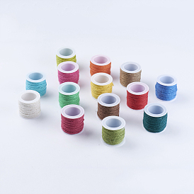 Смешанный джутовый шнур, джутовая струна, джутовый шпагат, для изготовления ювелирных изделий