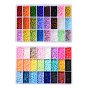 DIY Beads Jewelry Kits, Including Disc/Flat Round Handmade Polymer Clay Beads, Heishi Beads, Mixed Styles Glass Round Seed Beads